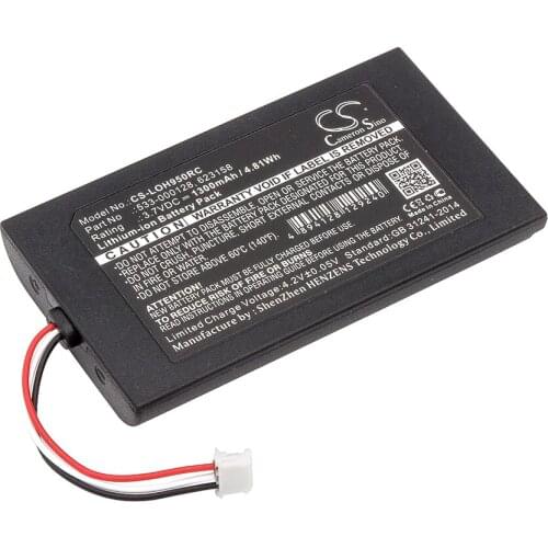 2021 Battery For Logitech 533-000128 915-000257,915-000260,Elite,Harmony 950 1300mAh / 4.81Wh