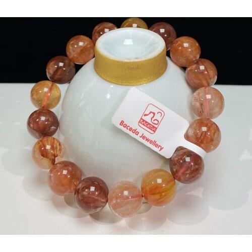 Baceda bring serenity, inner peace, mental clarity Natural Crystals of Volcanic Lava Clear Quartz for Men or Women with Box