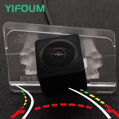 AHD Fisheye Starlight 12LED Dynamic Trajectory Car Rear View Wireless Camera For Suzuki Kizashi 2010 2011 2012 2013 2014