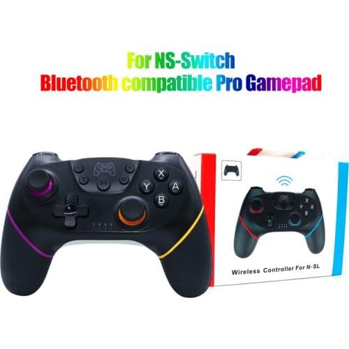 Bluetooth-compatible Pro Gamepad For N-Switch NS-Switch NS Switch Console Wireless Gamepad USB Joystick Switch Pro Controller