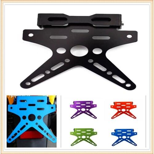 Motorcycle License Holder Mount Bracket Adjusted Registration Number Plate FOR KTM 450SX SXF SXR 450XC 450XCF 450XCW 525EXCR