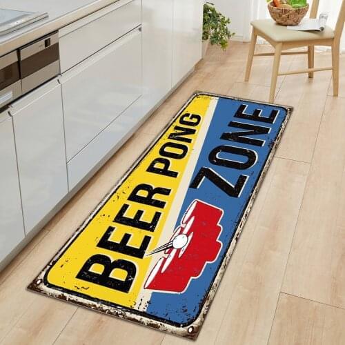 Home Kitchen Mat Carpet Door Endrance Mat Vintage Non-slip Mat Carpet for Living Room Bath Room
