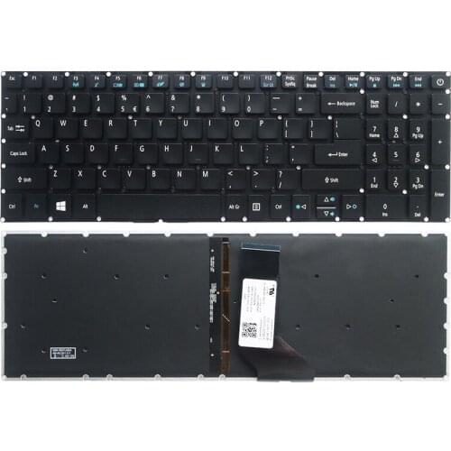 Original New US Keyboard Backlit for Acer Aspire V15 T5000 N15Q1 N15W7 N15W6 N15Q12 N15Q1 N15W1 N15W2 keyboard Backlit