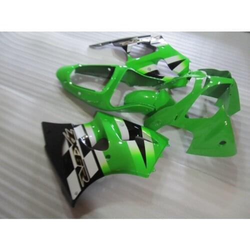 Injection mold Fairing kit for KAWASAKI Ninja ZX6R 00 01 02 ZX6R 636 2000 2001 2002 green white black Fairings set + gifts SL50