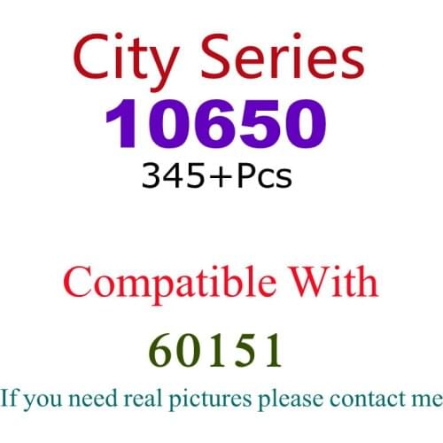 345Pcs 10650 Building Block Toy City Series 60151 Assembled Building Block Childrens Toy Gifts