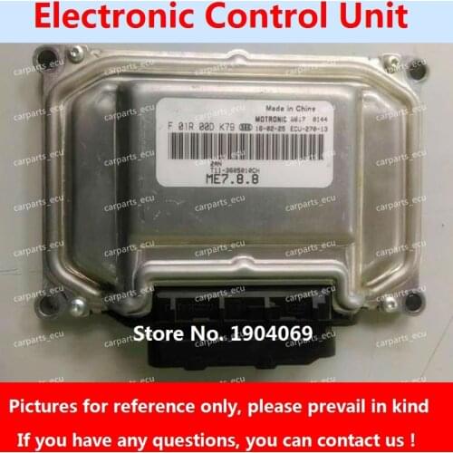 Engine Computer Board F01R00DK79 T11-3605010CH F01RB0DK79 ME7 ECU F01R00DU62 B14-3605010BC F01RB0DU62 For Chery Tiggo/Arrizo Car