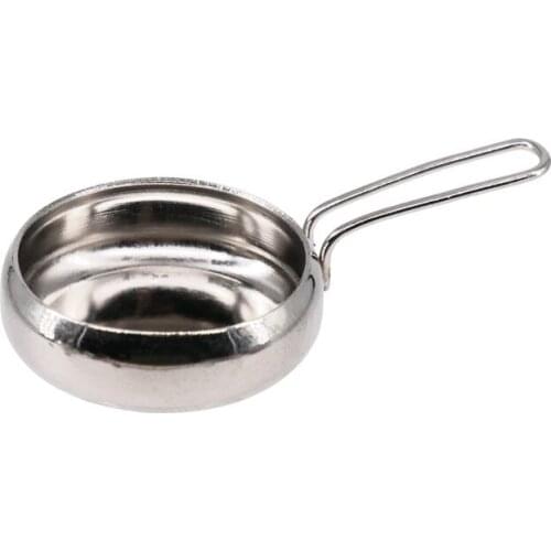 1:12 Miniature DOLLHOUSE Kitchen Accessories Mini Pan Model Toy