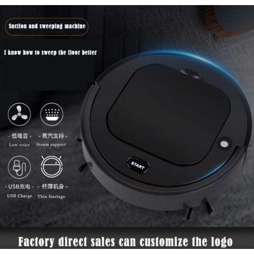 Multifunctional Robot Vacuum Cleaner , 3-In-1 Auto Rechargeable Smart Sweeping Robot Dry Wet Sweeping Vacuum Cleaner Home
