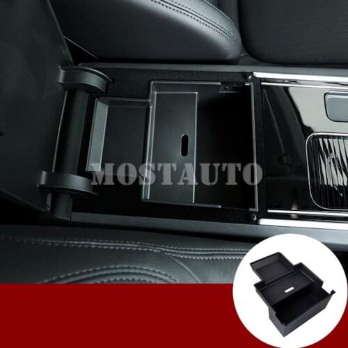 For Jaguar XE X760 Inner Console Armrest Insert Storage Box Tray 2015-2018 1pcs Car Accessories Interior Car Decor Car Trim