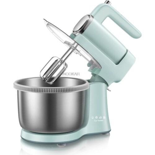 4 Litres Of Egg Beater Stainless Steel Barrel Rotation Baking Mixer With The Base Table With 2 In 1 220V