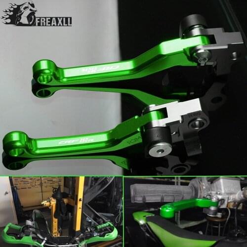 For Honda CRF250R CRF 250R CRF 250 R 2004-2006 2007-2018 Printing Brake Clutch Levers Motorcycle Parts Dirt bike Pivot Dirtbike