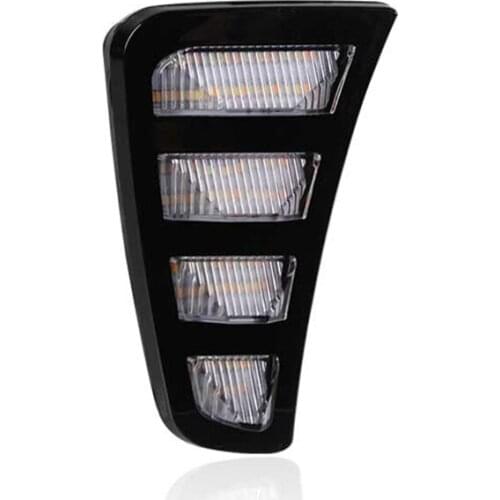 Goodmolds led drl daytime running light for Kia Soluto Pegas 2018 2019 2020 fog lamp drl daylight headlamp