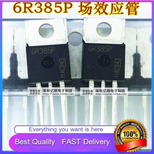 10Pcs/Lot New Original 6R385P Field Effect Transistor 650V9A TO220 TILTA Good Quality