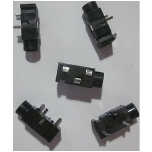 10PCS 3.5mm Female Audio Connector 3 Pin DIP Headphone Jack Socket PJ-320