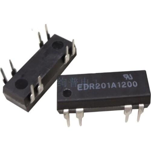 5PCS/LOT EDR201A1200 1A /100V DC12V DIP-8 Reed relay New original