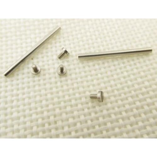 Watch accessories all steel watchband screw lug two end screw rod connection rod a pair of prices 1.8mm