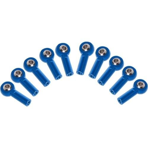 Aluminum M3 Link Rod End Ball Joint Steering Link for 1/10 RC Car Crawler Buggy BX0D