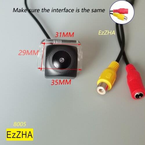 EzZHA HD Fisheye Wireless Car CCD Night Vision Rear Camera Waterproof For Toyota Camry Sedan 2009 2010 2011