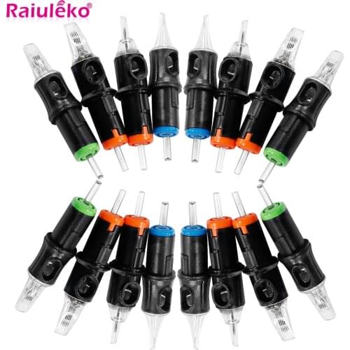 Tattoo Cartridge Needle Professional Disposable Eyebrow Lip Makeup Needles For Tattoo Machine Pen 1RL/3RL/5RL/7RL/9RL/11RL/13RL