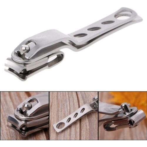Nail Toe Clipper Cutter Trimmer Scissor Stainless Steel Manicure Pedicure Tool 50JF
