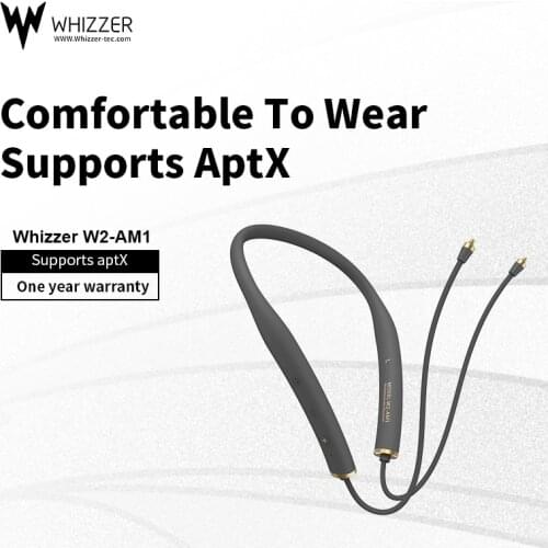 W2-AM1 Wireless Bluetooth Earbuds Cable Upgrade Module With 2PIN/MMCX Connector Support Apt-X with Mic For Android/iOS V5.0