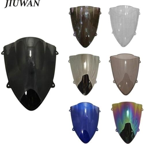 New Style Double Bubble Windshield High Quality PC Plastic Wind Deflectore Fit For Kawasaki Ninja 250 EX250 R ZX250R 2008-2012