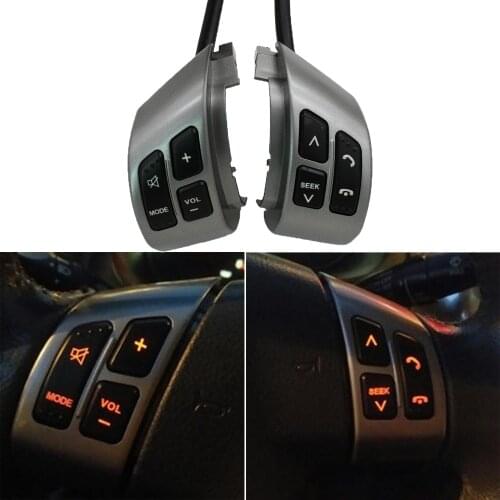 Steering Wheel Switch Audio Volume Bluetooth Phone Media Control Button Switch For SX4 Swift 2006-2013