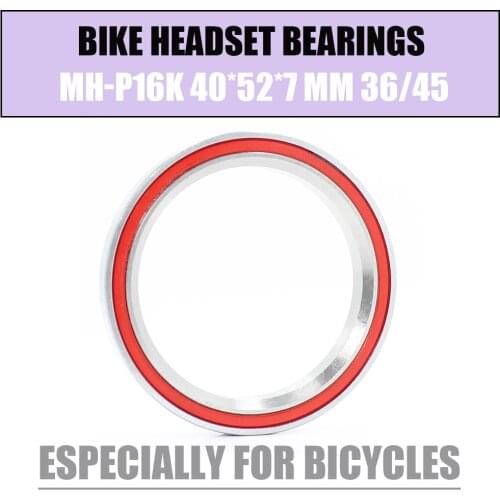 Bike Headset Bearings MH-P16K 40*52*7 mm 36/45 2PCS ACB Road MTB Angular Contact Bicycle Bearing ACB16K