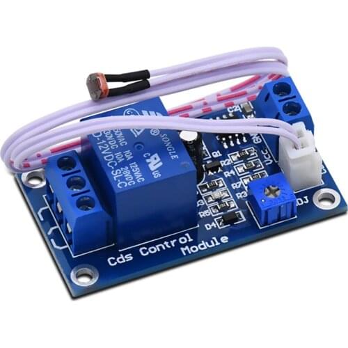 12V 10A Photoresistor Module Brightness Automatic Control Module Light Controller Relay Output Switch