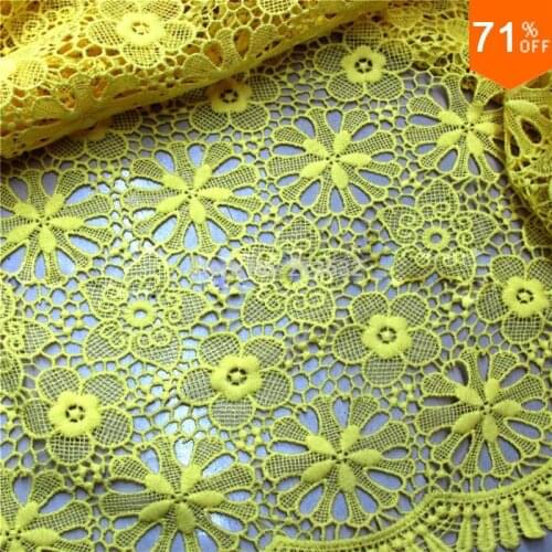 Luxury textile polyester mesh cloth semi circular bead piece embroidery textile manufacturers supply fabric designer cloth yarn