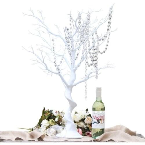 Tree only)New style Crystal Hanging Wedding Table Cherry Blossom Tree Centerpiece senyu2330