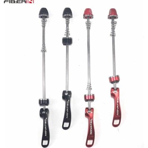 1 Pair Bicycle Skewers Ultralight Quick Release for MTB Road Bike Novatec QR