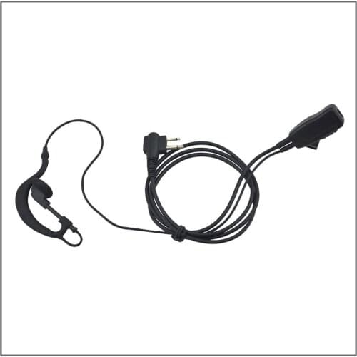 High Quality M Plug 2-wired Ear Loop Earpiece with PTT for Motorola GP300 GP88 GP88S GP3688 P040 CP140 GP3188/HYT TC-500