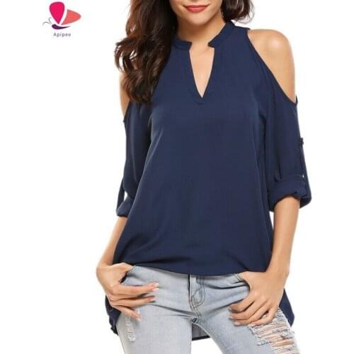 Apipee Womens Office Shirts