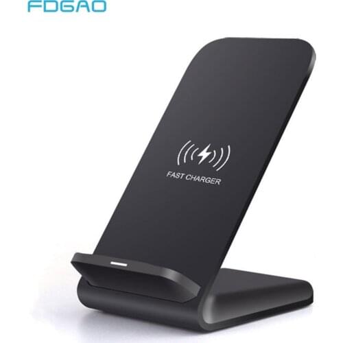 FDGAO 15W Wireless Charger Fast Charging for iPhone 11 Pro Max XS XR X 8 Airpods USB C QI Quick Charge Stand For Samsung S10 S9