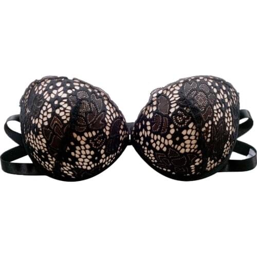 Invisible Push Up Strapless Sexy Lace Bra with Underwire Beauty Back Women Underwear Ingerie