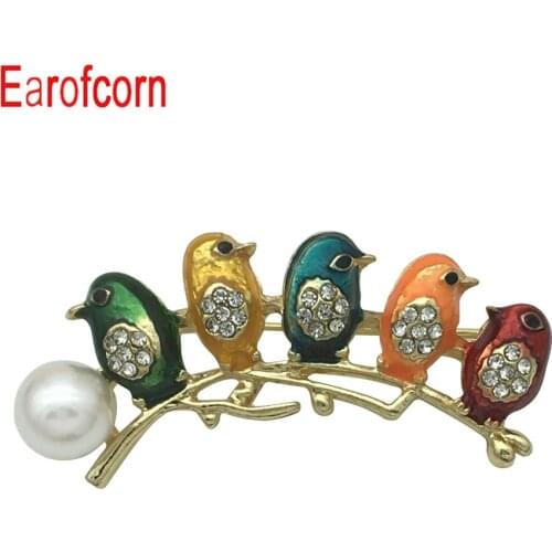 Earofcorn Bird Brooches For Clothes