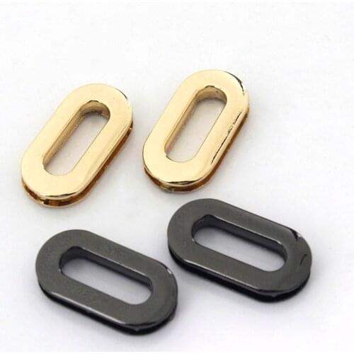 2pcs Metal Oval Screw Back Eyelets With Washer Grommets Leather Craft Accessory for Bag Garment Shoe Clothes Jeans Decoration