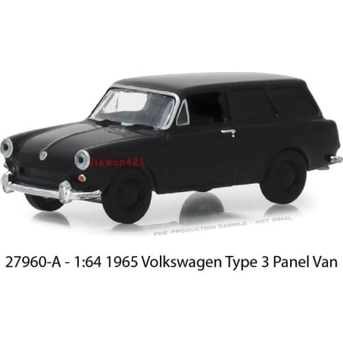 GreenLight 1:64 1965 Volks wagen Type 3 Van Collect die-casting alloy car models
