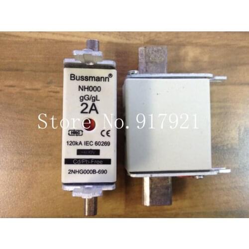 [ZOB] The United States Bussmann 2NHG000B-690 NH000 2A690V BUSS fuse fuse --5PCS/LOT