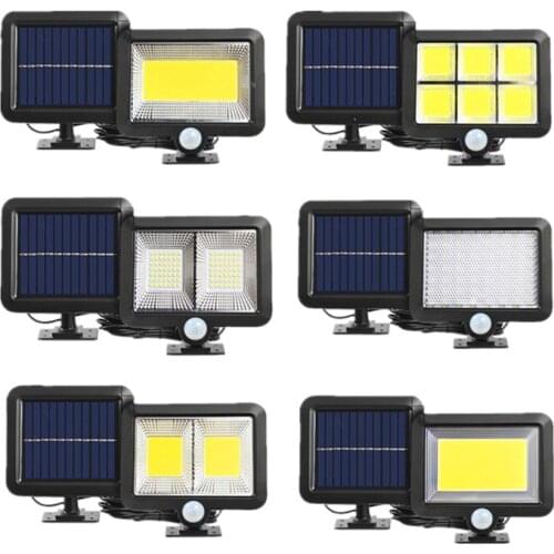 Split Type Solar Lights Outdoor Lighting Solar Lamp Led Motion Sensor Powerful Garden Street Light Waterproof Outside Wall Lamps