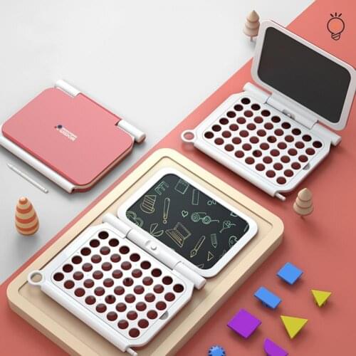 Writing Tablet Multi-color 270 Degree Flip ABS Family School Writing Tablet for Kids