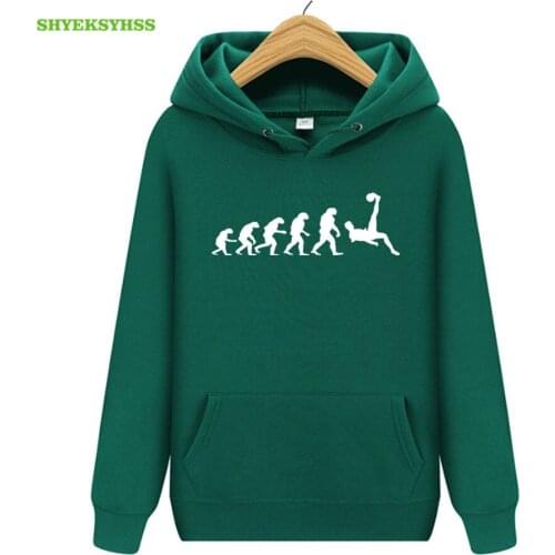 Spring Autumn Mens Hoodie Funny CR7 Football Evolution Graphic Hoodies Mens Street Dance Clothing Hip Hop Harajuku Sweatshirt