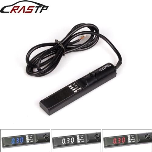 DC12V Universal Apexi Turbo Timer for NA & Turbo Control Led Digital Display Red White Blue Light RS-BOV012