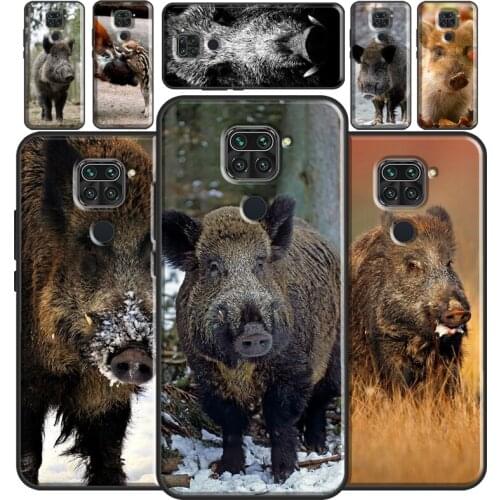 Animal Wild Boar For Redmi Note 9 Pro Note 7 8 Pro 8T 9S Note 10 Pro Phone Case For Redmi 9T 9C 9 9A 8A 7A