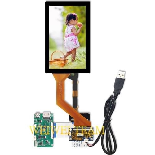 Quad-HD 5.5 inch 2k LCD Screen LS055R1SX04 Photon Display 1440x2560 MIPI Driver Board Touch Panel Glass Digitizer VR 2019