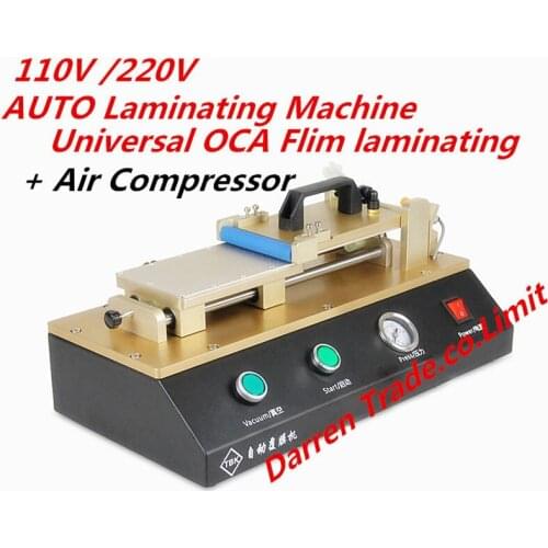 1PC Universal AUTO OCA Film Laminating Machine Polarizing Film Protective Film Laminater +Air compressor