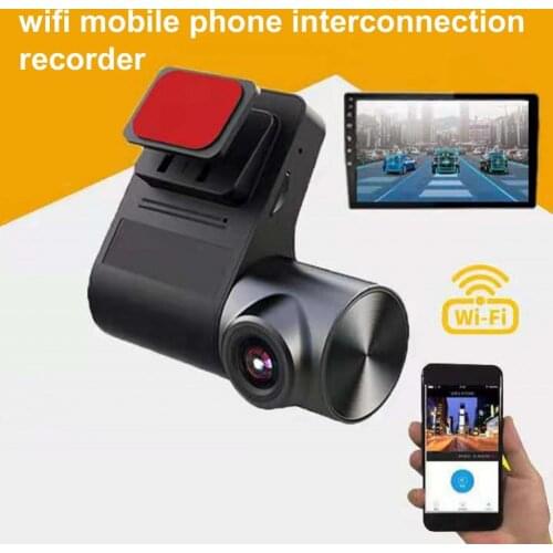 720P Car DVR Dashcam USB 800W Video Recorder Mobile Phone WIFI Connect 170° View Parking Monitoring Auto Registrator Camcorder