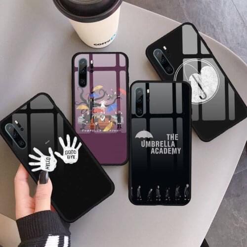 The Umbrella Academy Phone Case Tempered glass for Huawei P9 P10 P20 P30 Pro Plus Lite Mate 9 NOVA 3E 3I