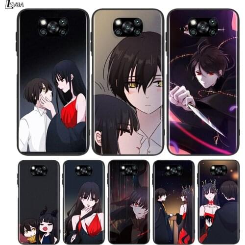 Black Cover Stay Night Sweeter for Xiaomi Mi Mix 3 A3 A2 A1 Poco M3 M2 C3 X3 X2 NFC F2 F1 CC9 CC9E Pro Phone Case